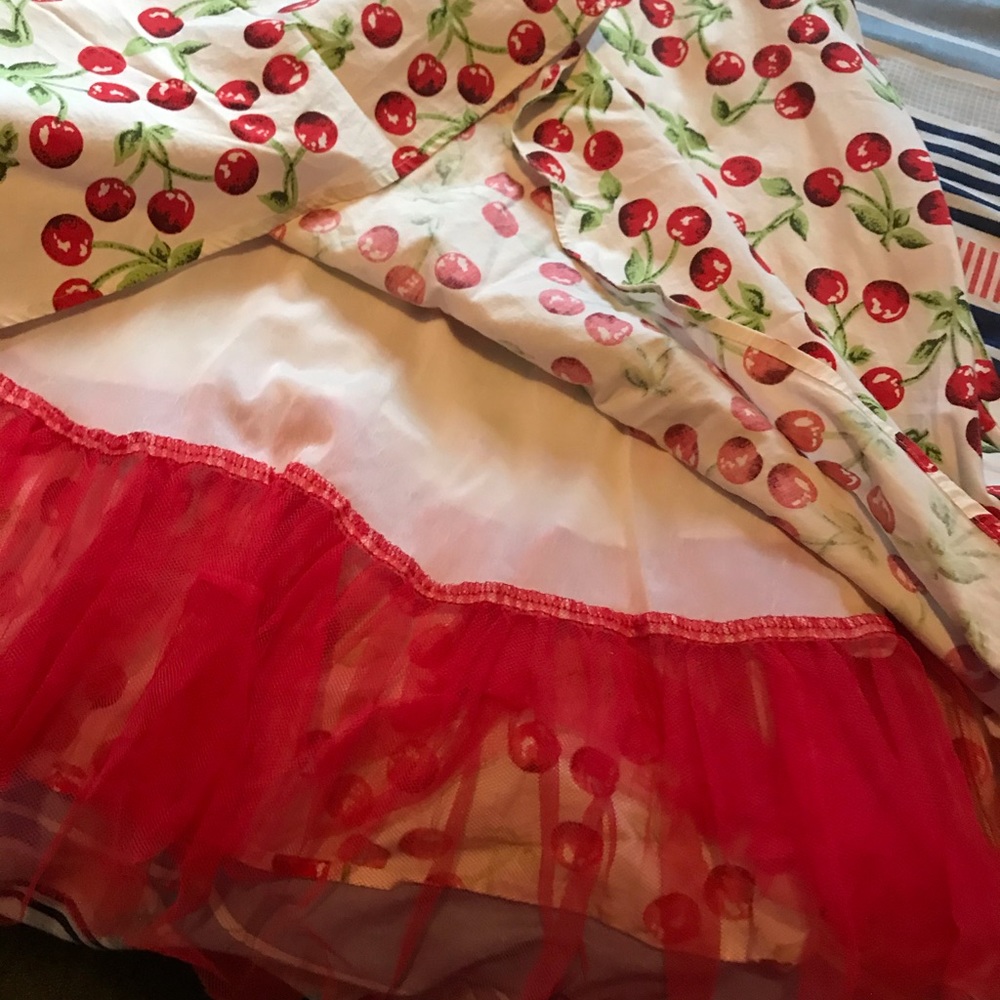 Ruby Rox Cherry Dress Size 5 - Picture 3 of 6